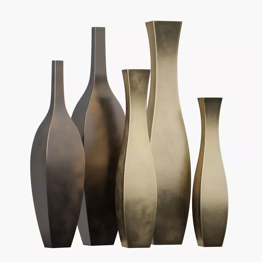 Rocco and Lolita vases 3D model