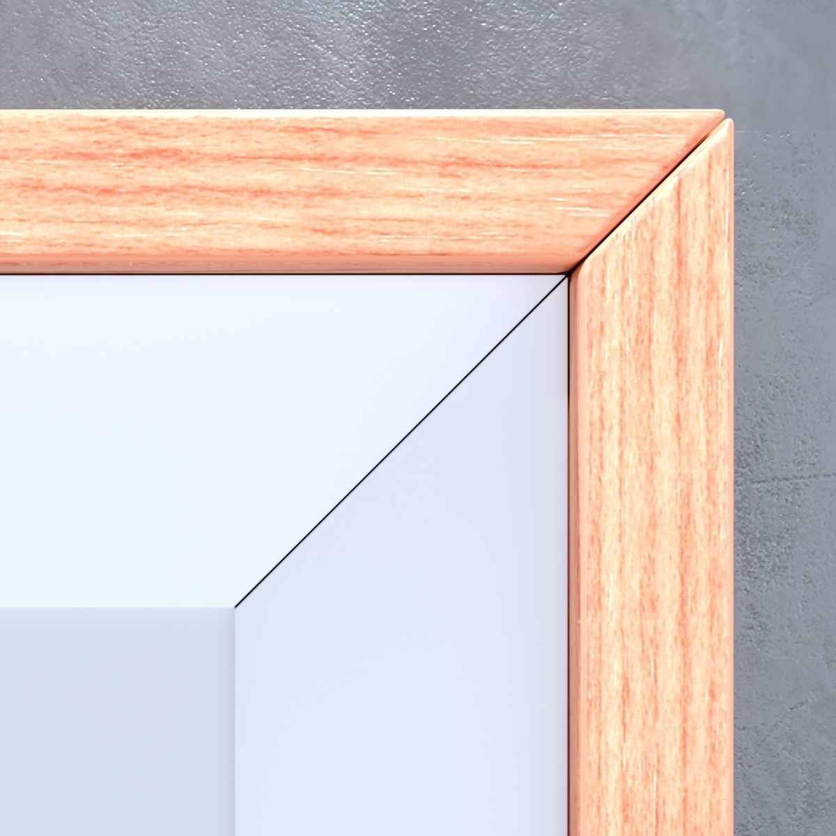 Frame 4 framed pictures for living room 3D model_3