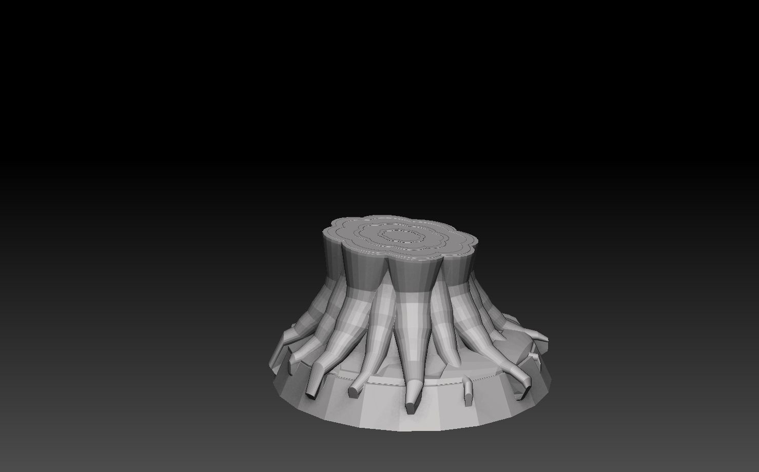 Base Megapack Forest Of The Dead 3D print model_17