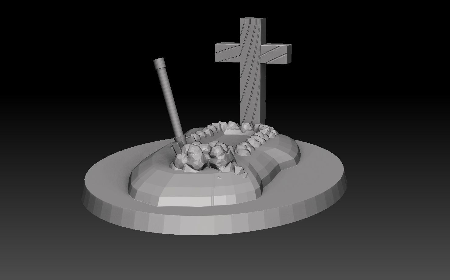 Base Megapack Forest Of The Dead 3D print model_19