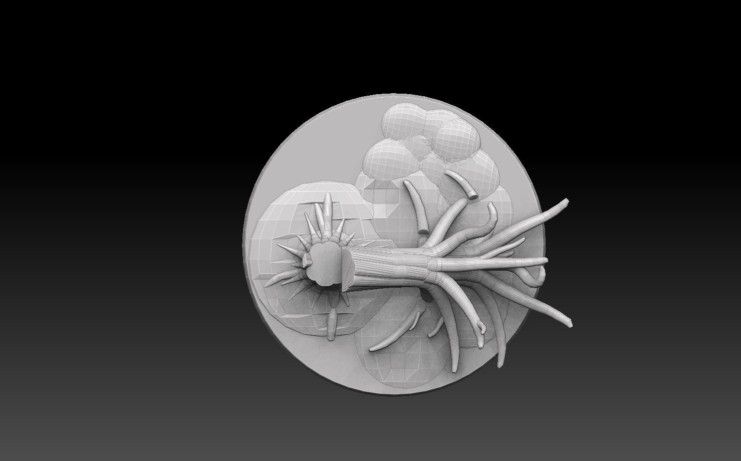 Base Megapack Forest Of The Dead 3D print model_14