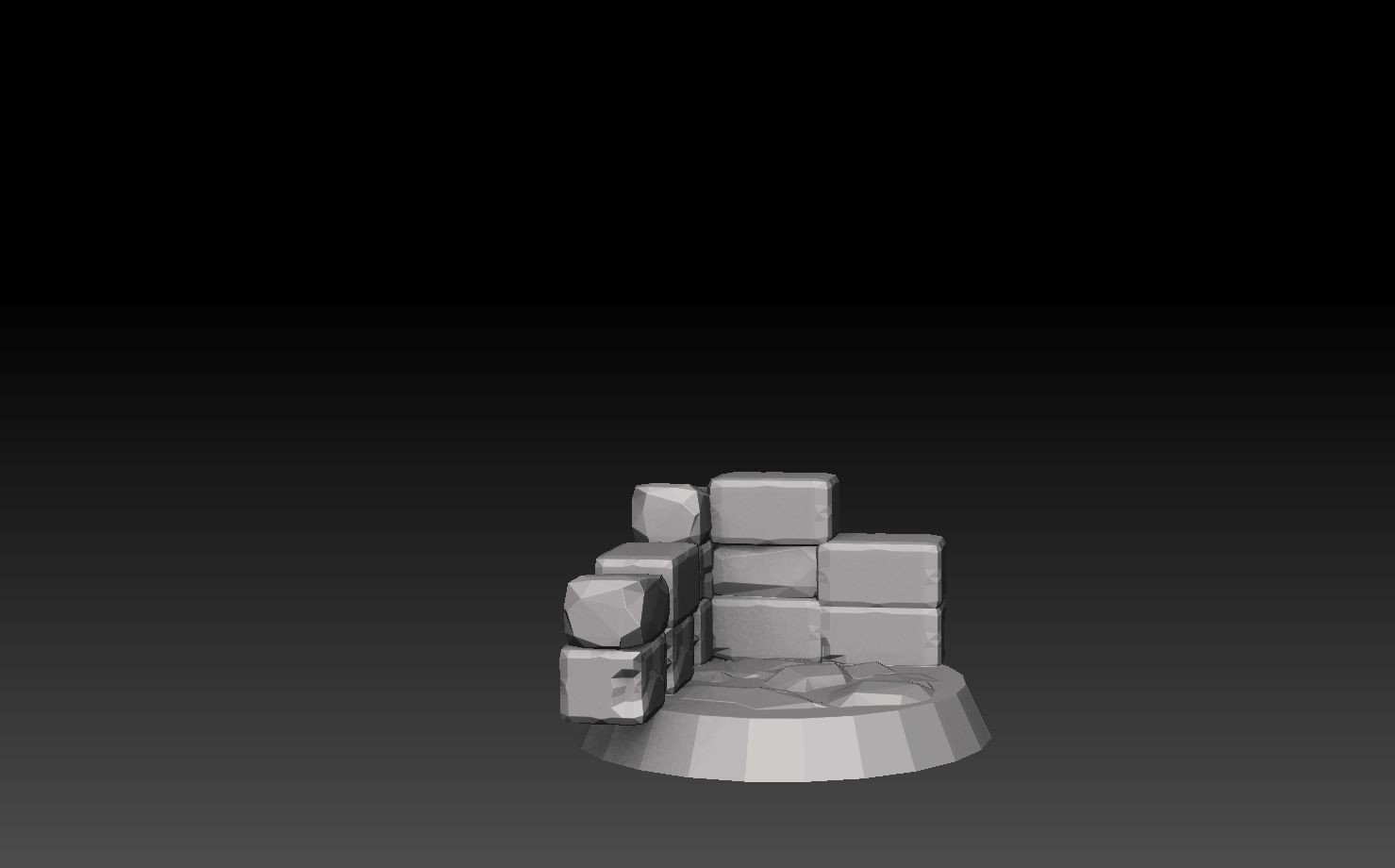 Base Megapack Forest Of The Dead 3D print model_9