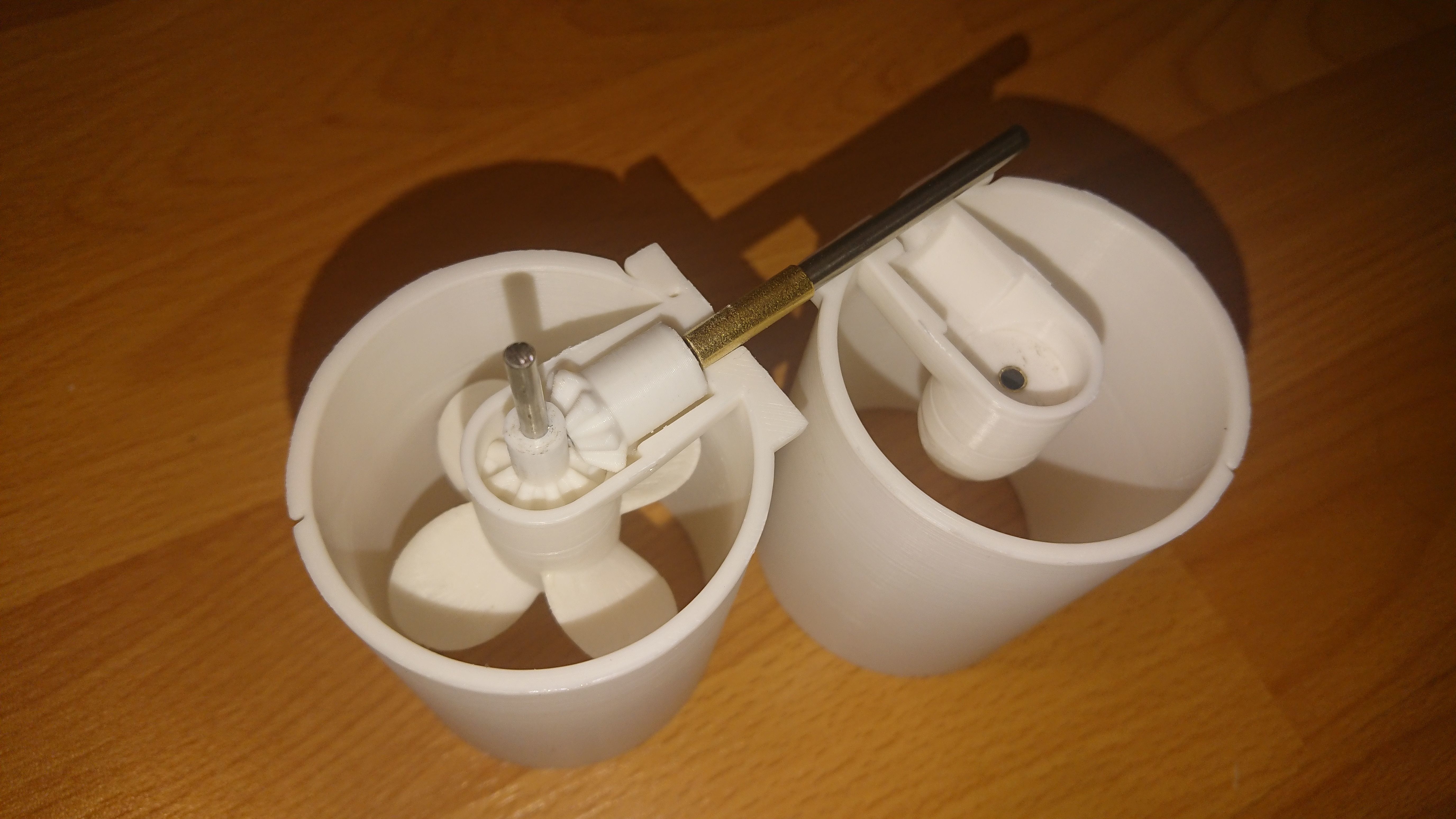 mjs2008 Bow Thruster 30-50mm 3D print model_4