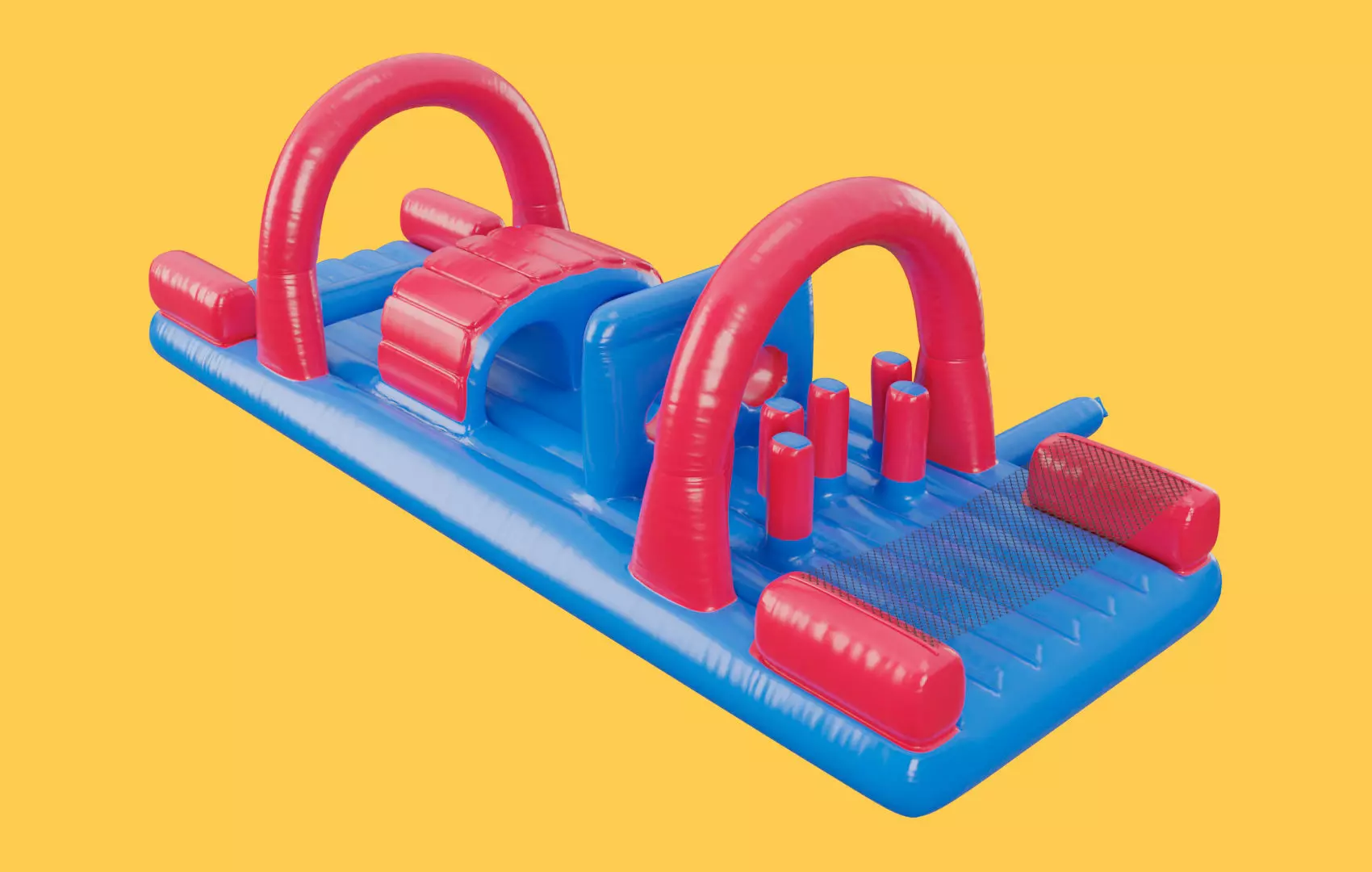 Survival Inflatable - Bouncy Low-poly 3D model_0