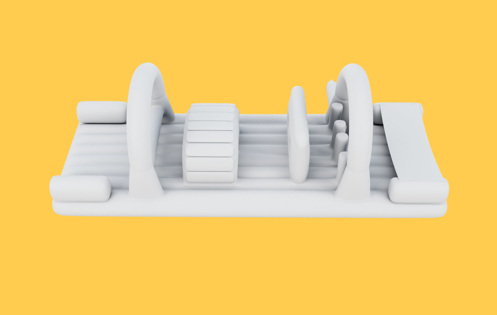 Survival Inflatable - Bouncy Low-poly 3D model_11