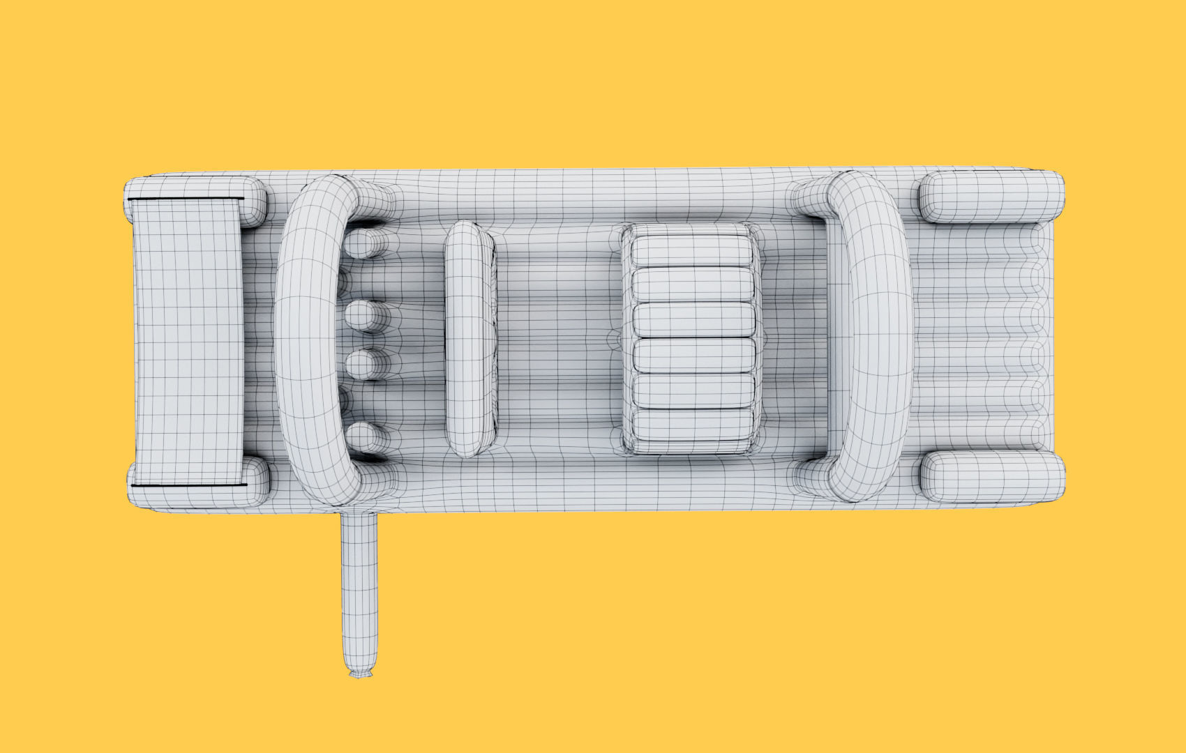 Survival Inflatable - Bouncy Low-poly 3D model_23