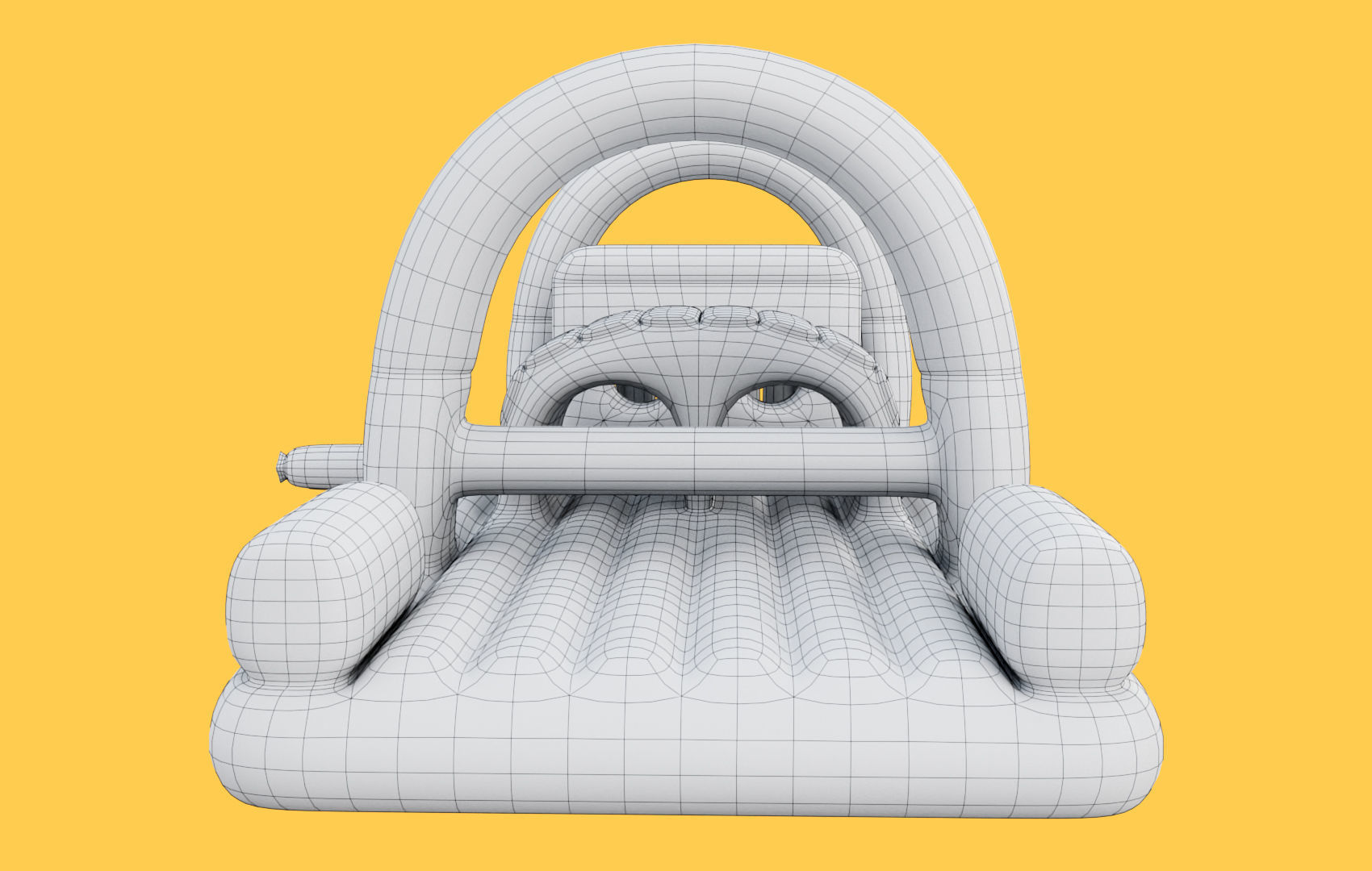 Survival Inflatable - Bouncy Low-poly 3D model_20