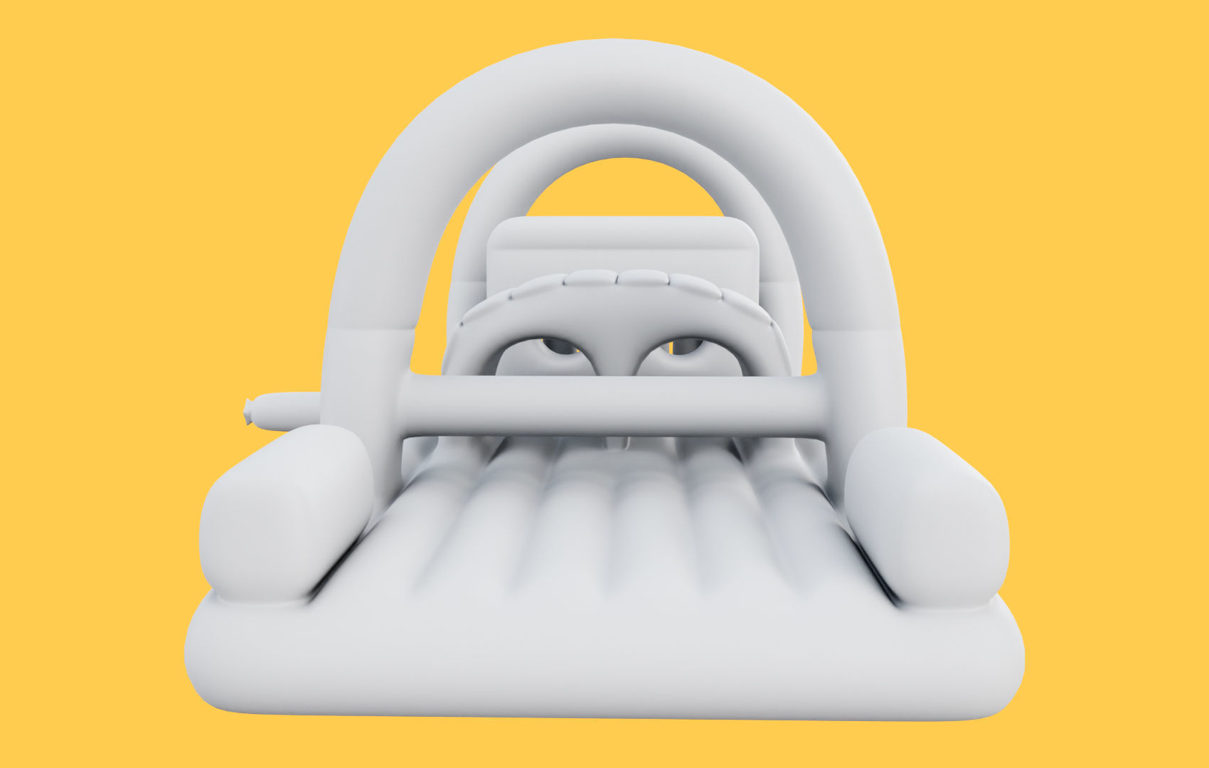 Survival Inflatable - Bouncy Low-poly 3D model_22