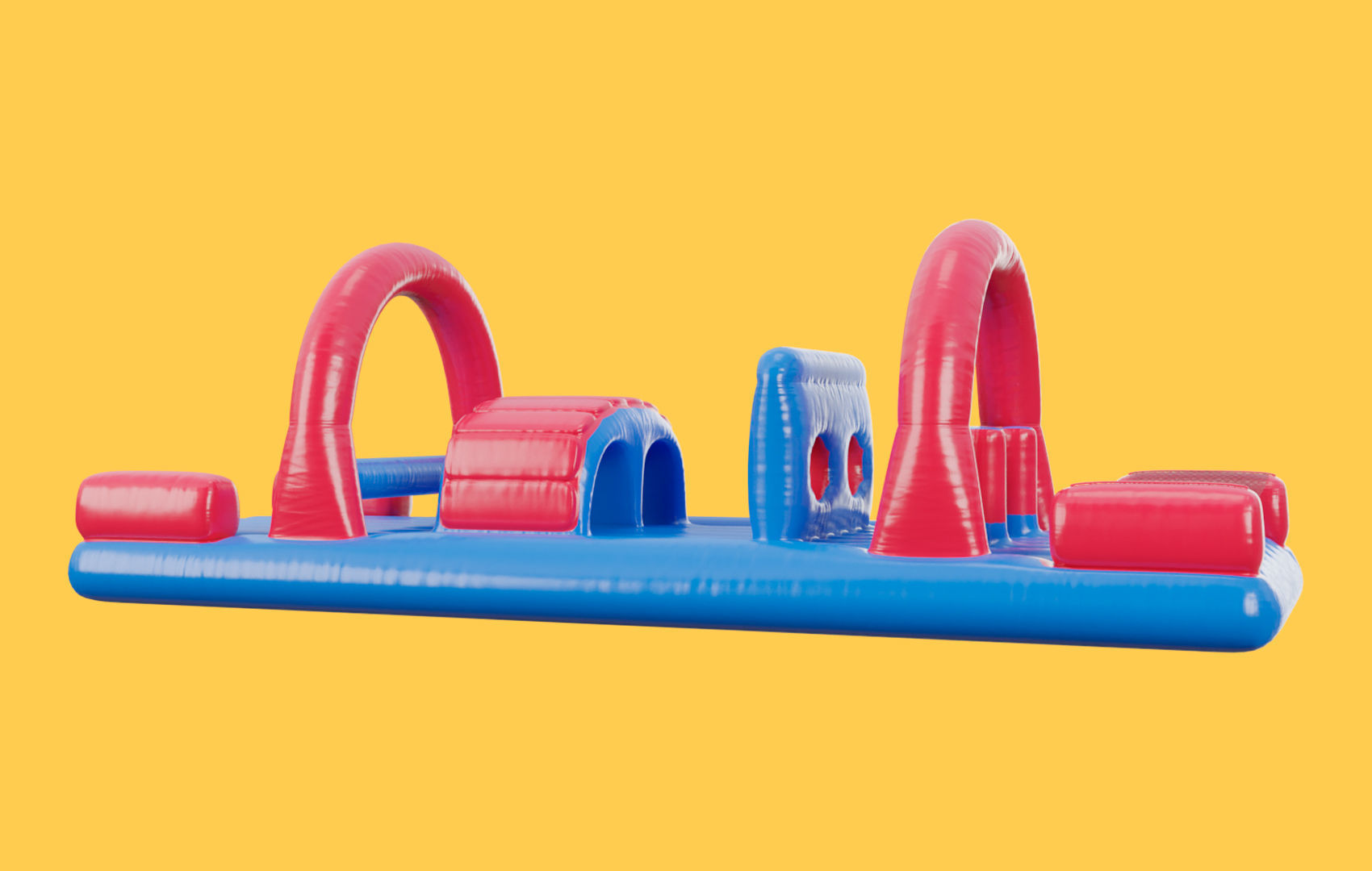 Survival Inflatable - Bouncy Low-poly 3D model_14