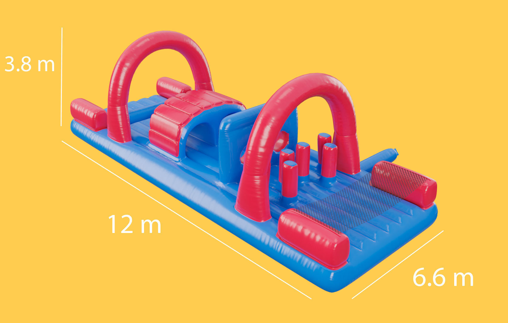 Survival Inflatable - Bouncy Low-poly 3D model_2