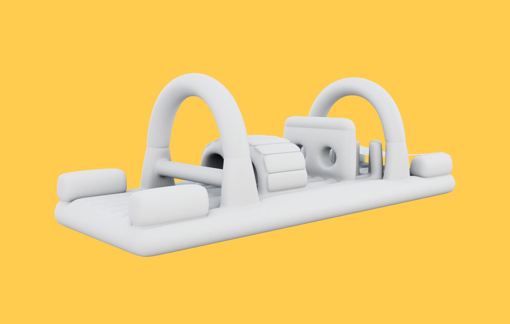 Survival Inflatable - Bouncy Low-poly 3D model_25