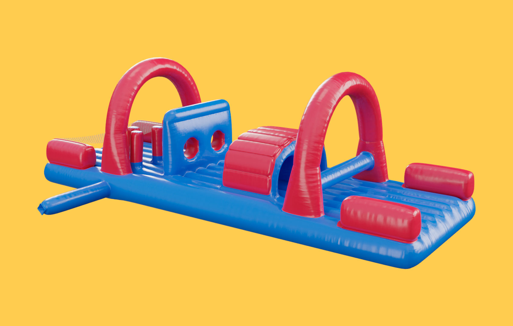 Survival Inflatable - Bouncy Low-poly 3D model_3