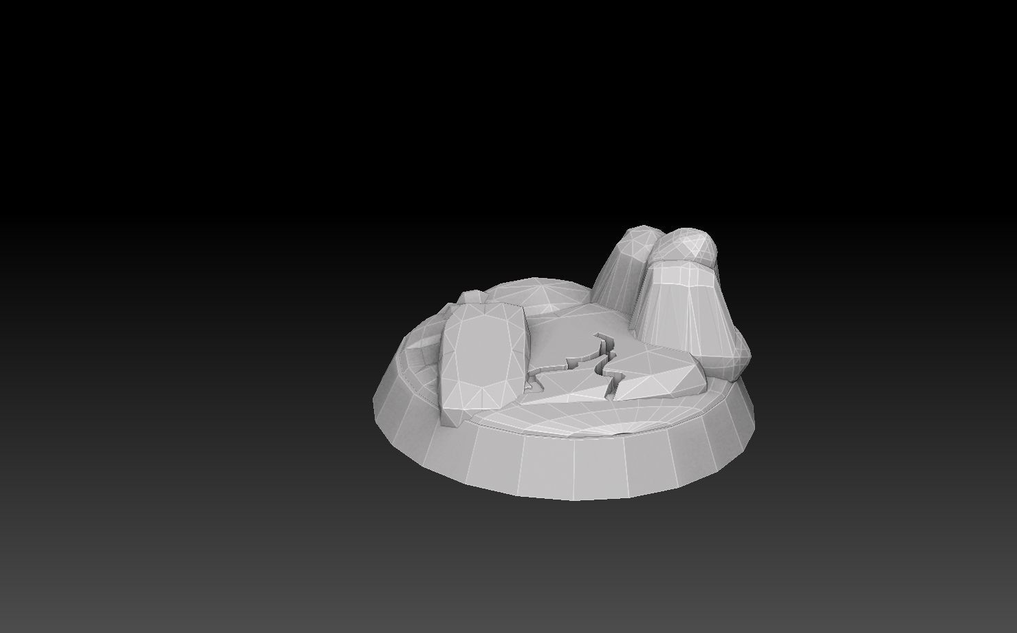 Base Megapack Forest Of The Dead Royalty Free Version 3D print model_13