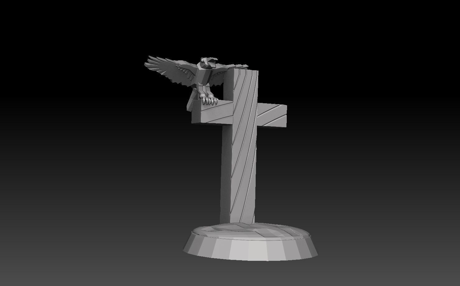 Base Megapack Forest Of The Dead Royalty Free Version 3D print model_12