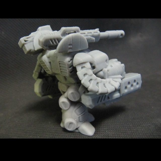 CHIBI-TECH SD - BURLEIGH MK V SOLO 3D print model_4