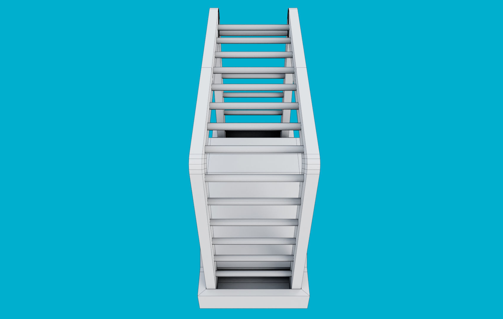 Climbing Ladders For Hamster Low-poly 3D model_35