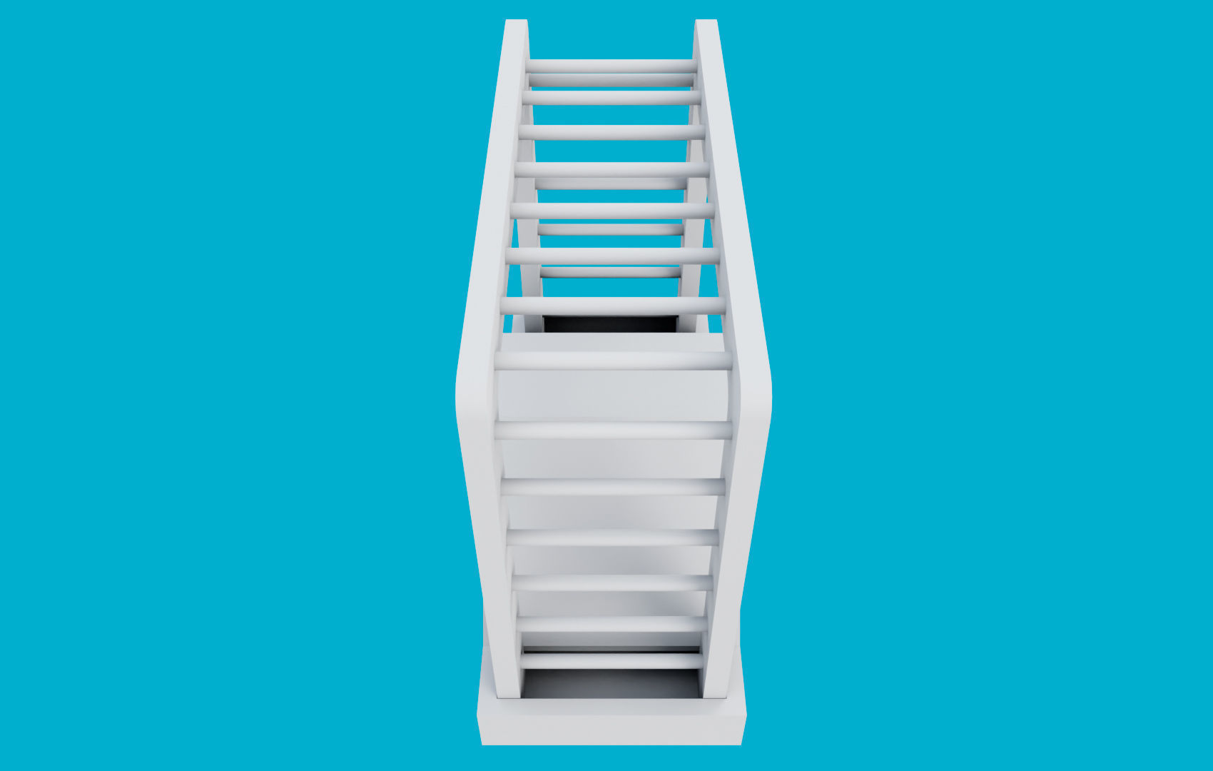Climbing Ladders For Hamster Low-poly 3D model_15