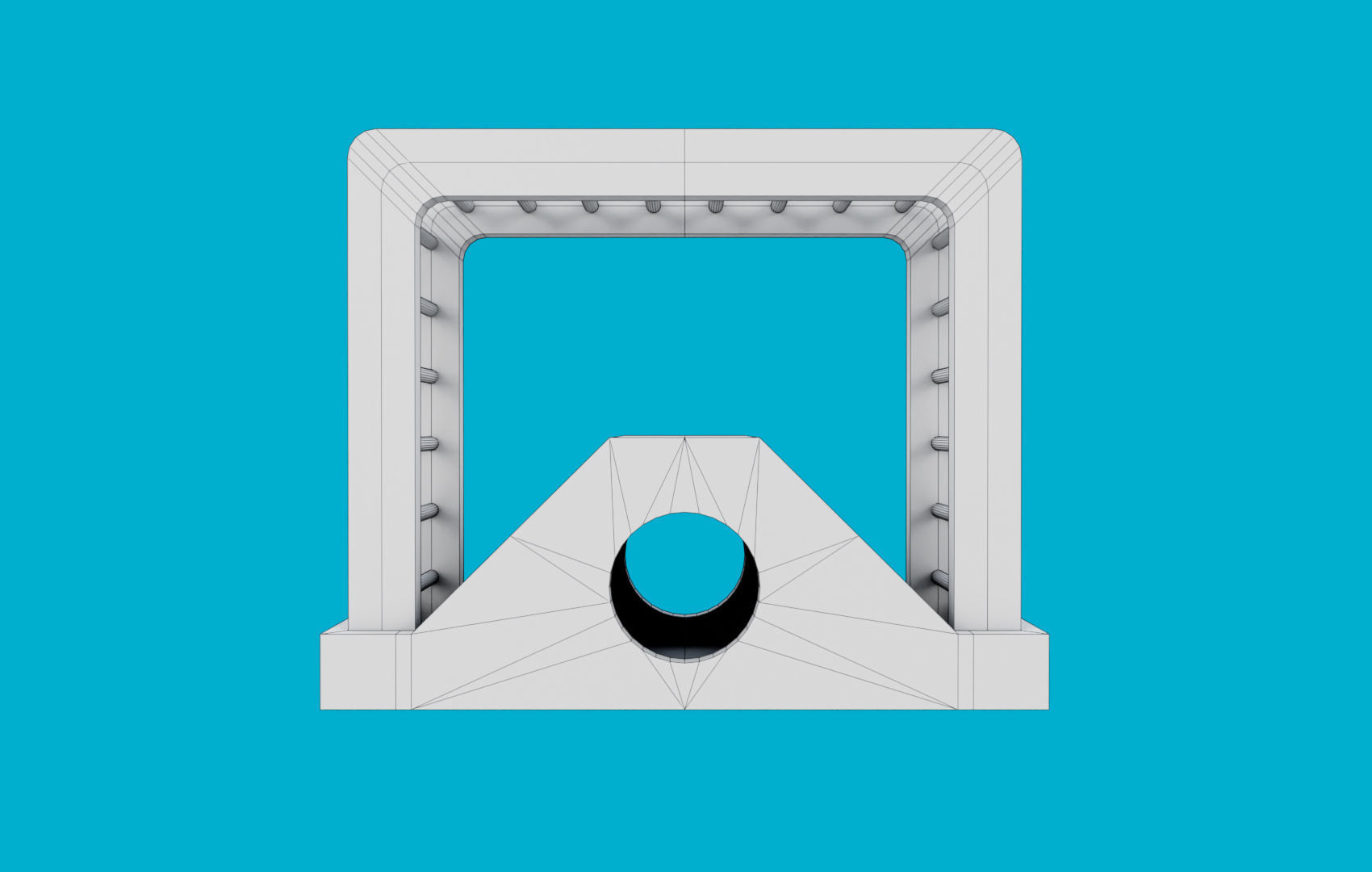 Climbing Ladders For Hamster Low-poly 3D model_29