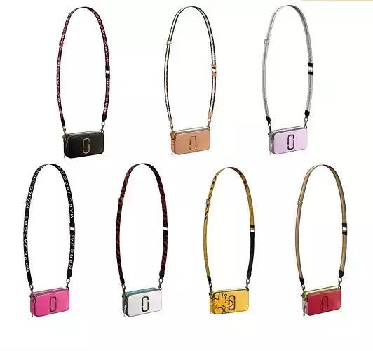 Marc Jacobs Snapshot Bag  3D Model Collection