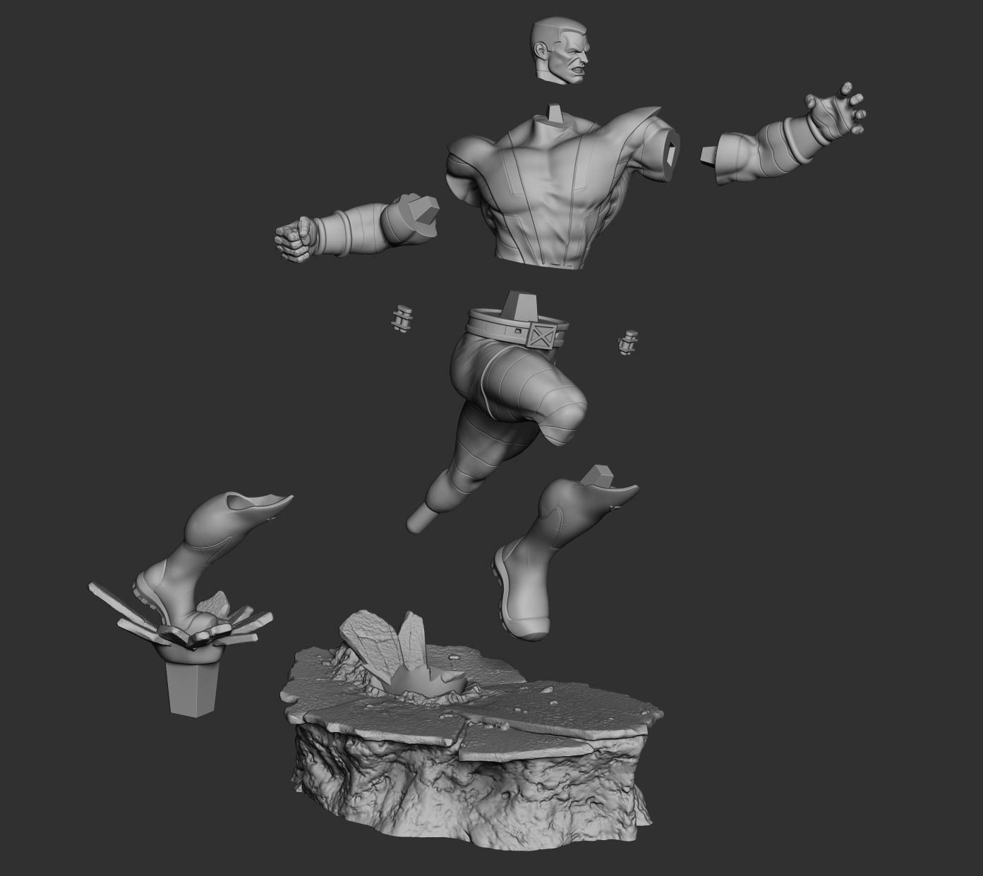 Colossus 3D print model figurine 3D print model_3