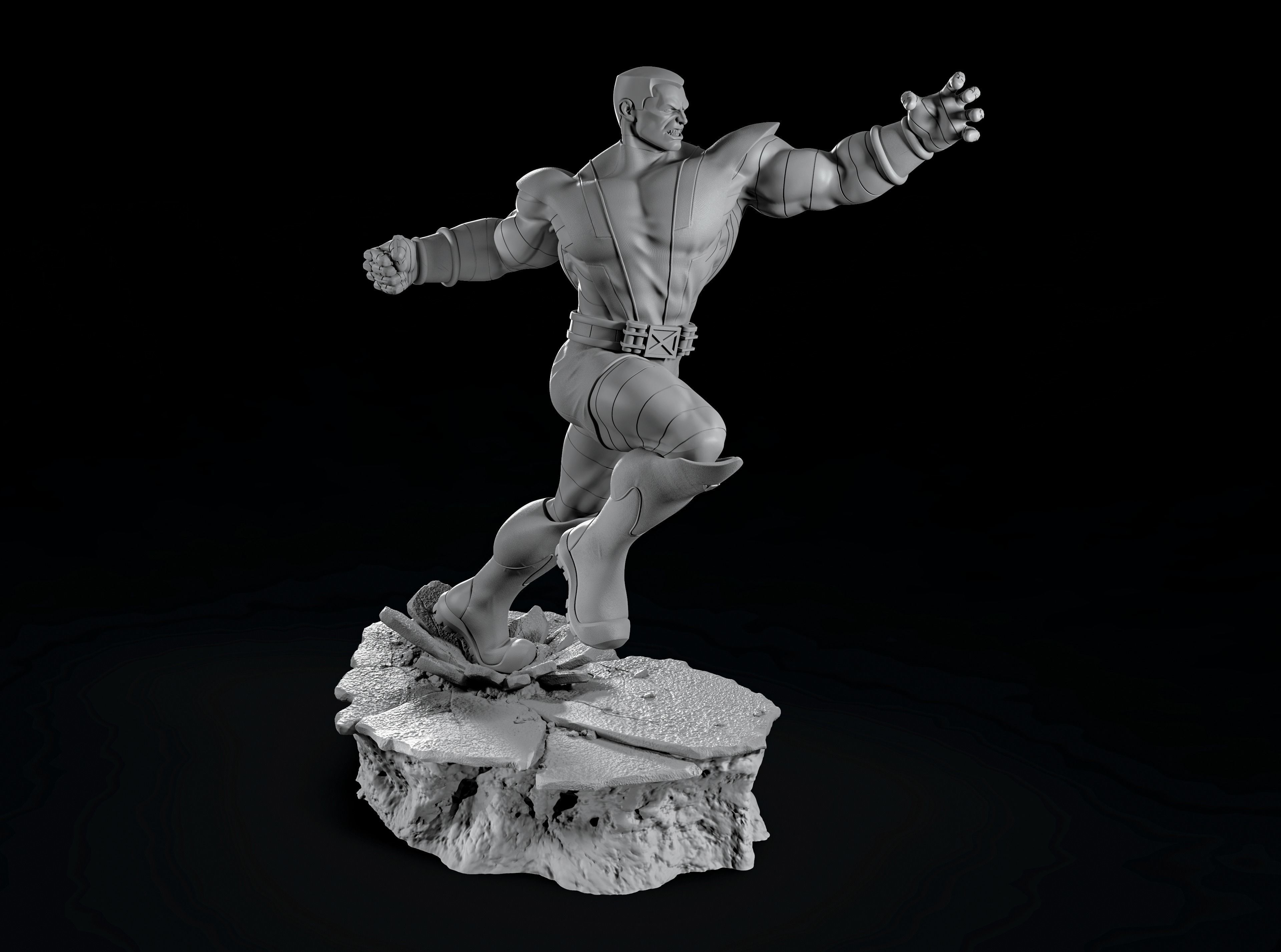 Colossus 3D print model figurine 3D print model_8