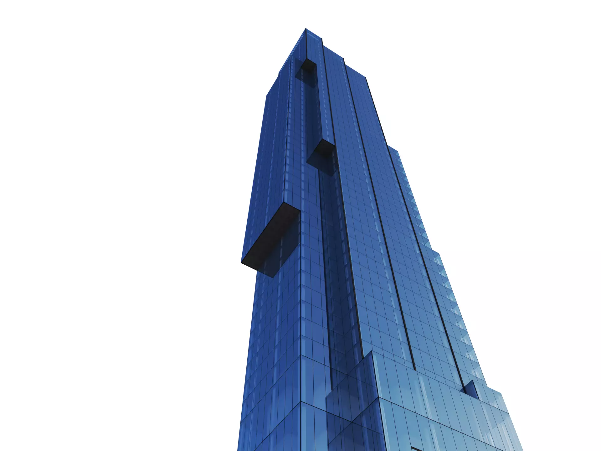 45 Park Place New York Low-poly 3D model_0