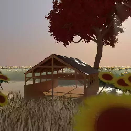 ABANDONED WOOD SHADE