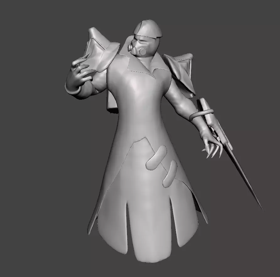 Hextech Kassadin 3D Model 3D print model