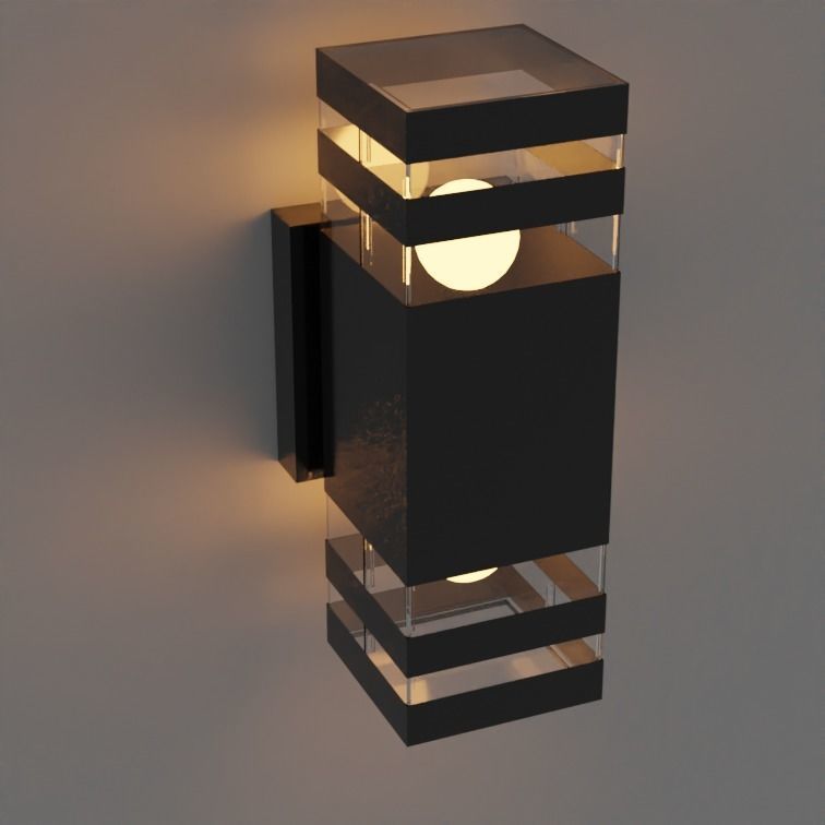 Exterior Light 3D model_1