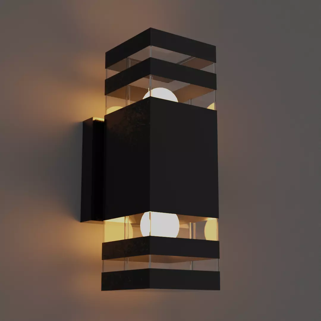 Exterior Light 3D model_0