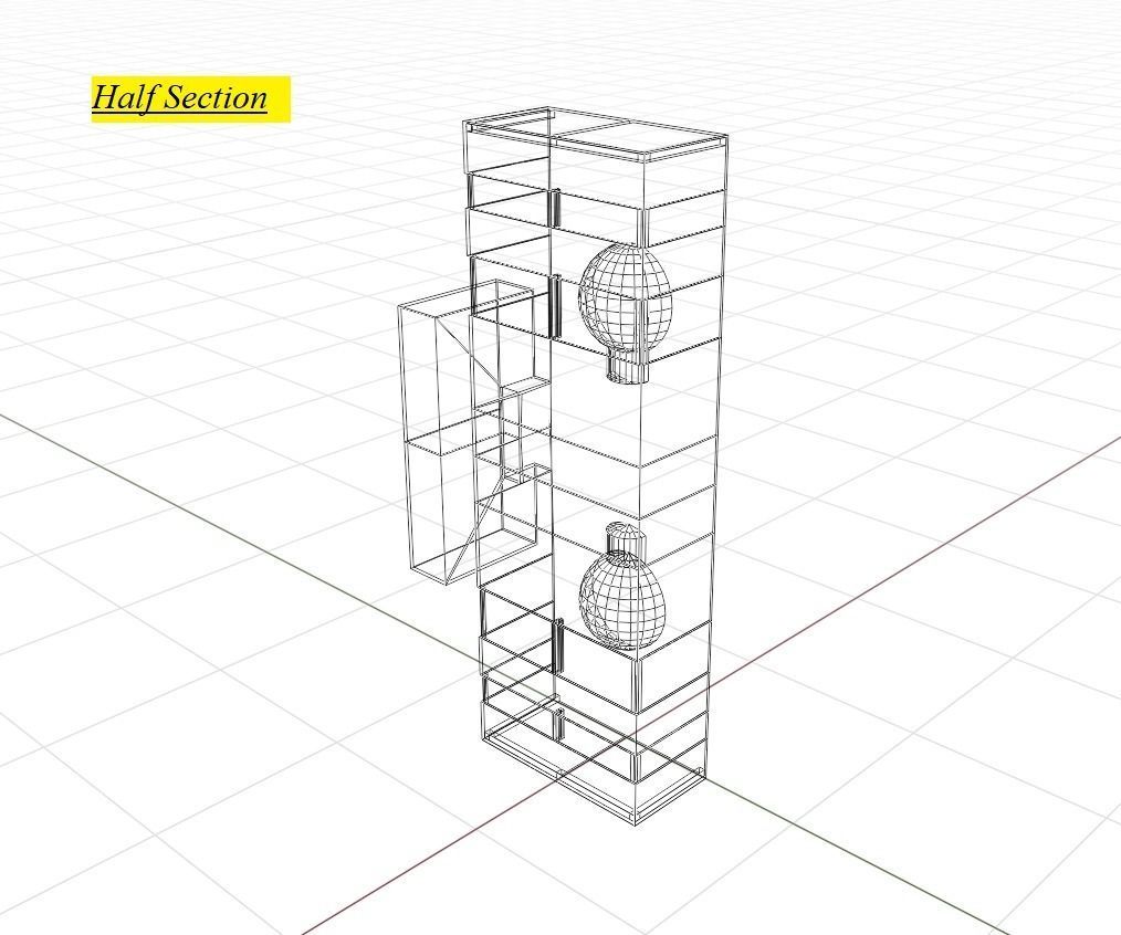 Exterior Light 3D model_6