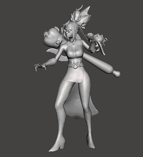 Prestige Firecracker Vayne 3D Model 3D print model
