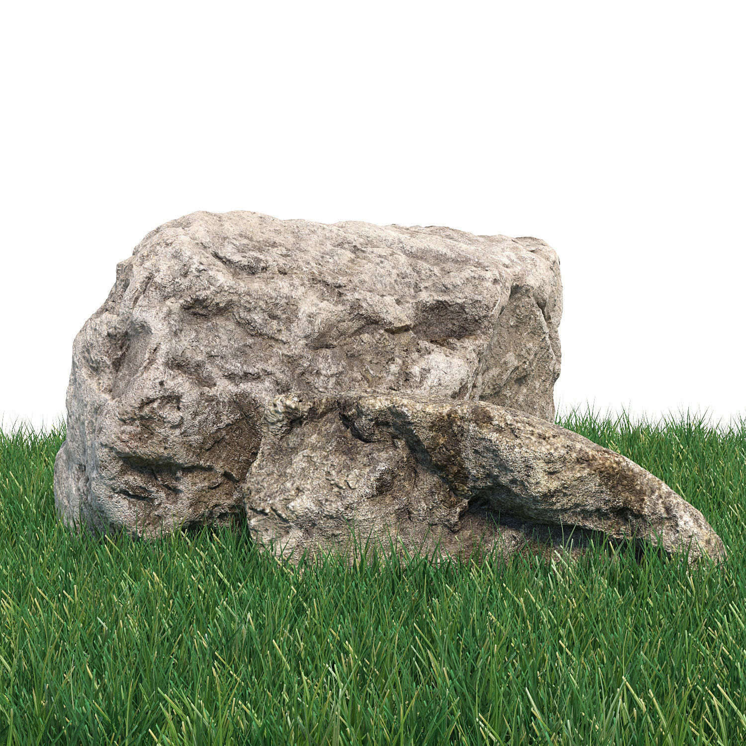 234 stone 193 194 3D model_8