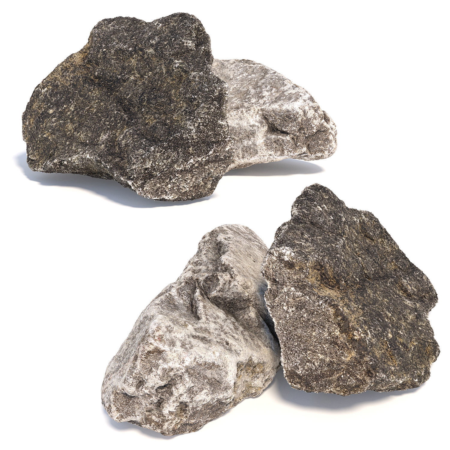 233 stone 191 192 3D model_2