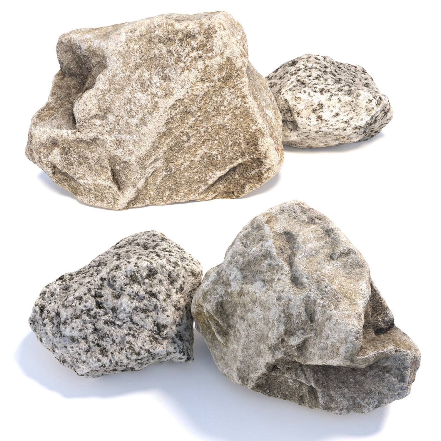 223 stone 171 172 3D model_5