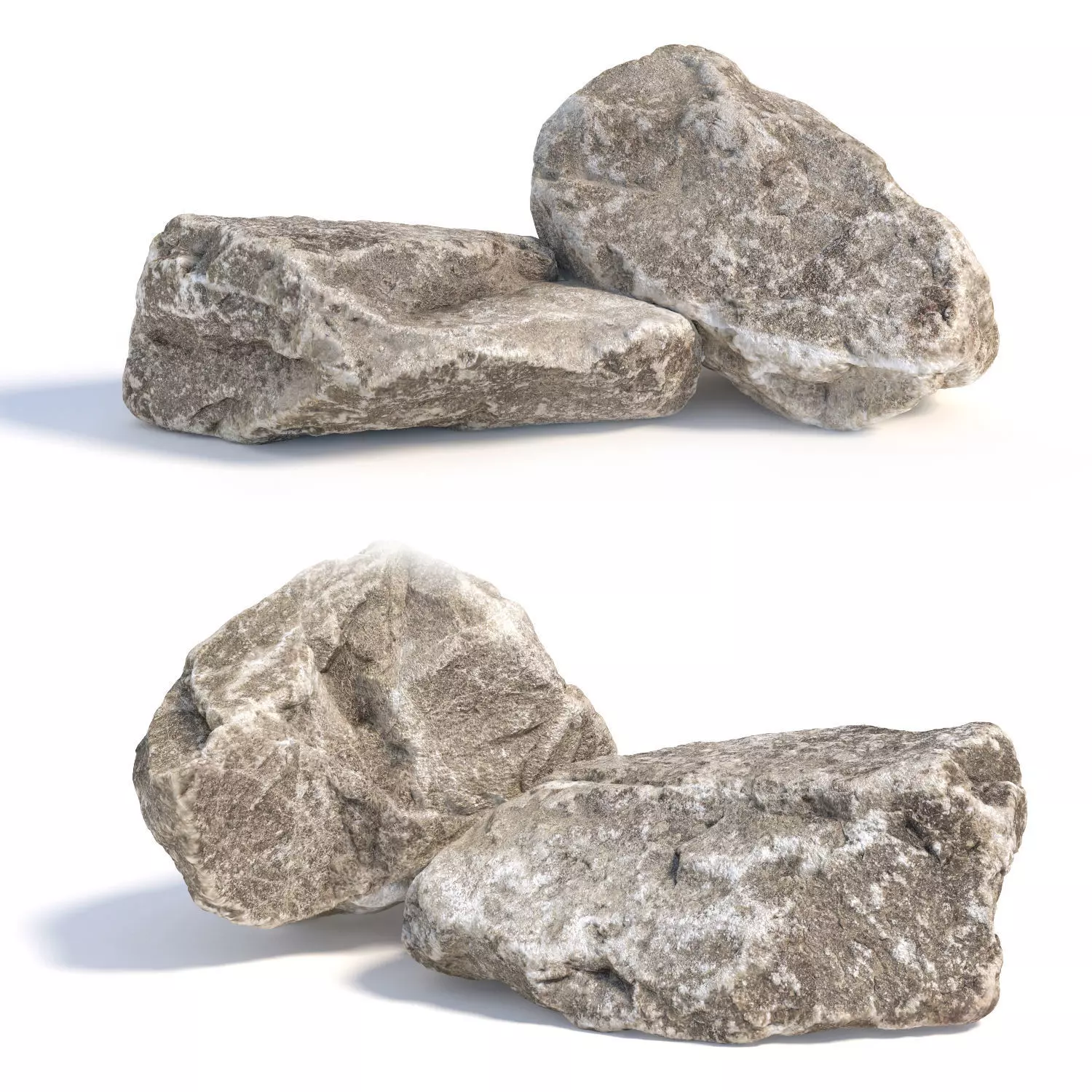 222 stone 169 170 3D model