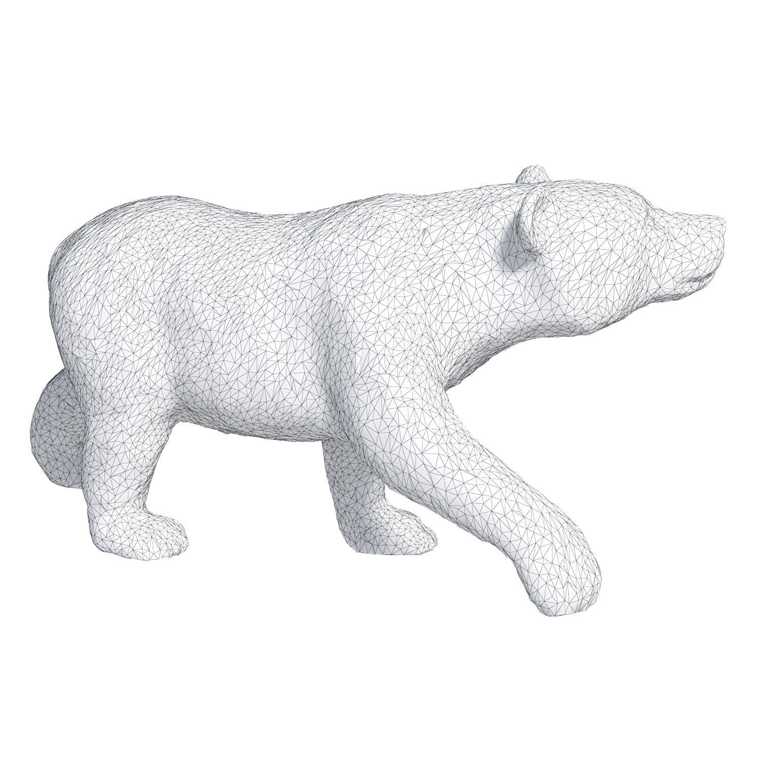 153 bear toy 3D model_7