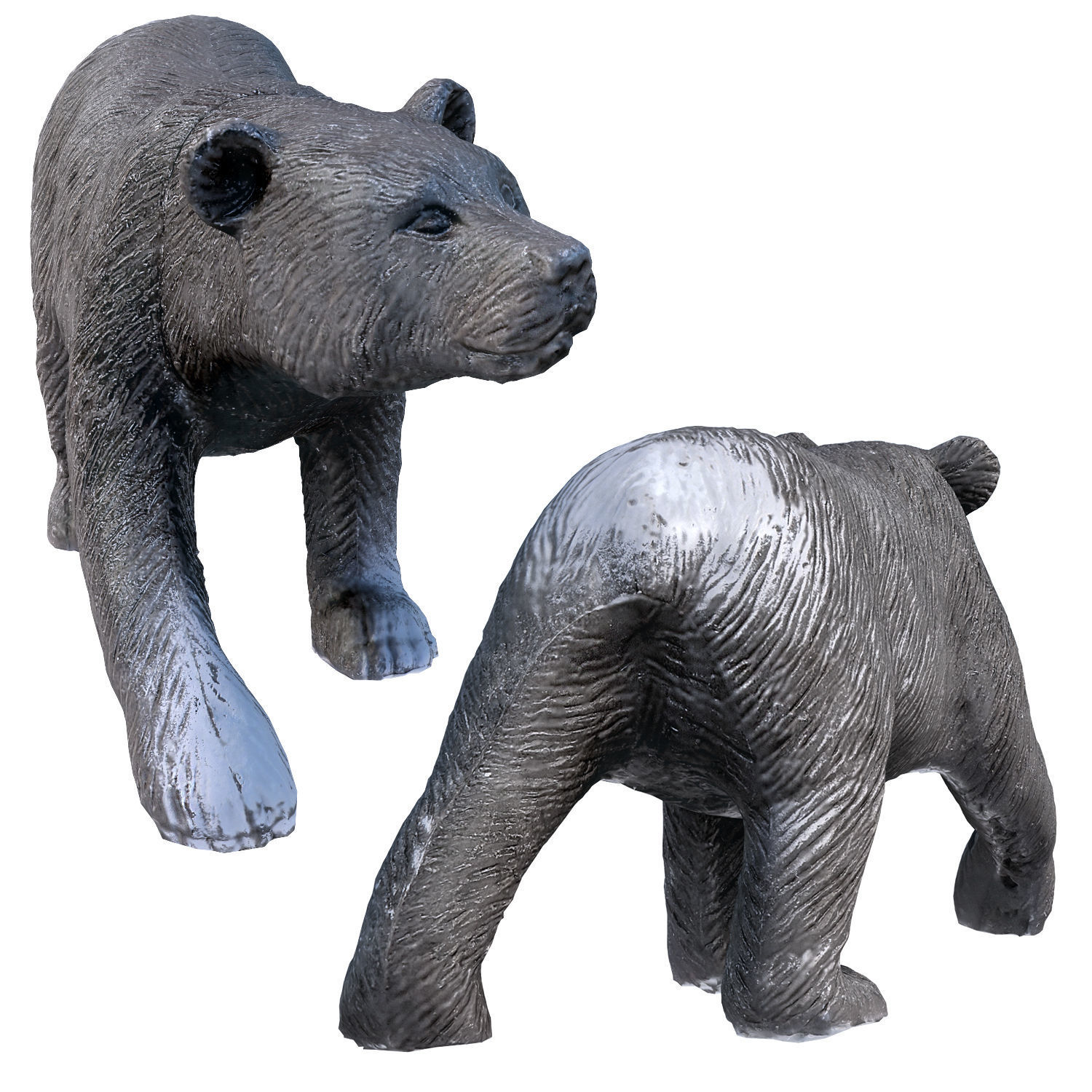153 bear toy 3D model_5
