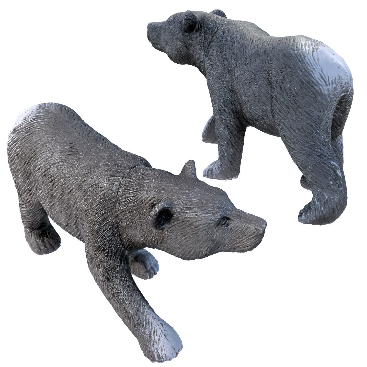 153 bear toy 3D model_2