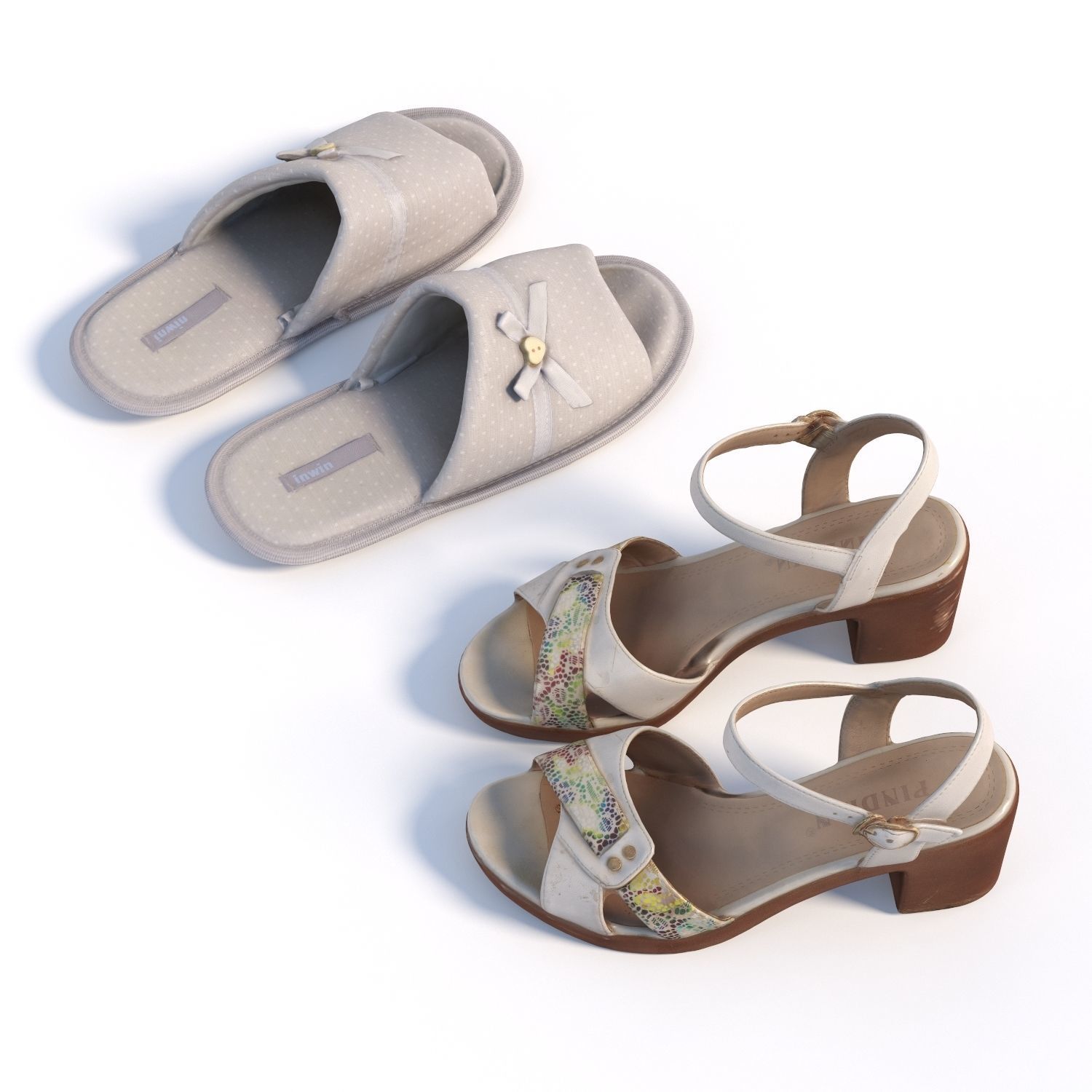 145 shoes 3D model_4