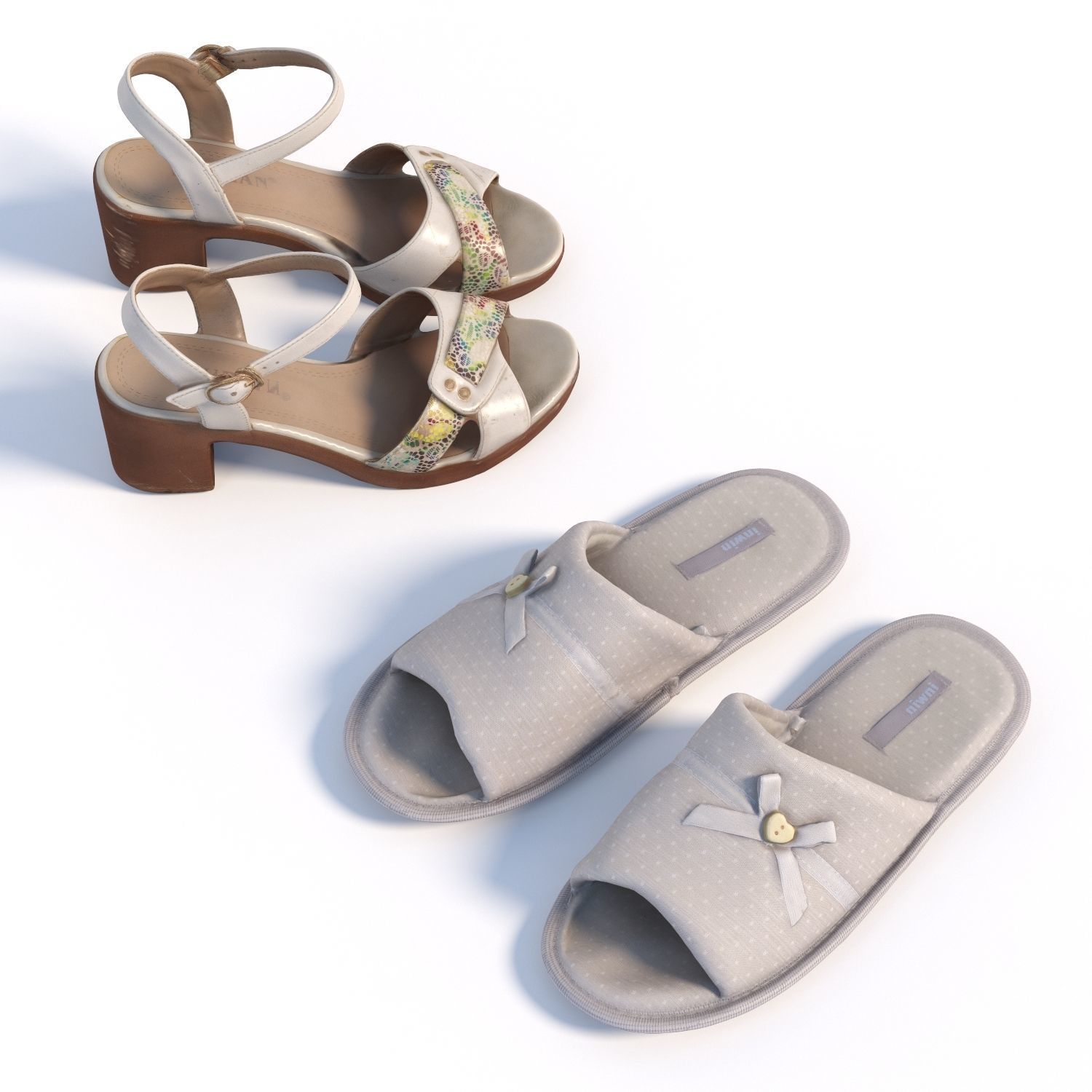 145 shoes 3D model_7