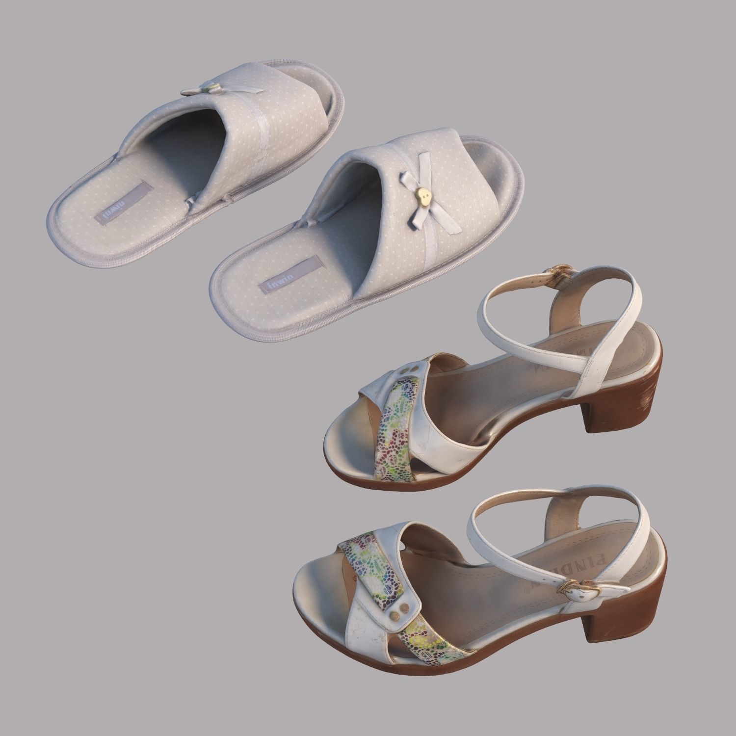 145 shoes 3D model_8