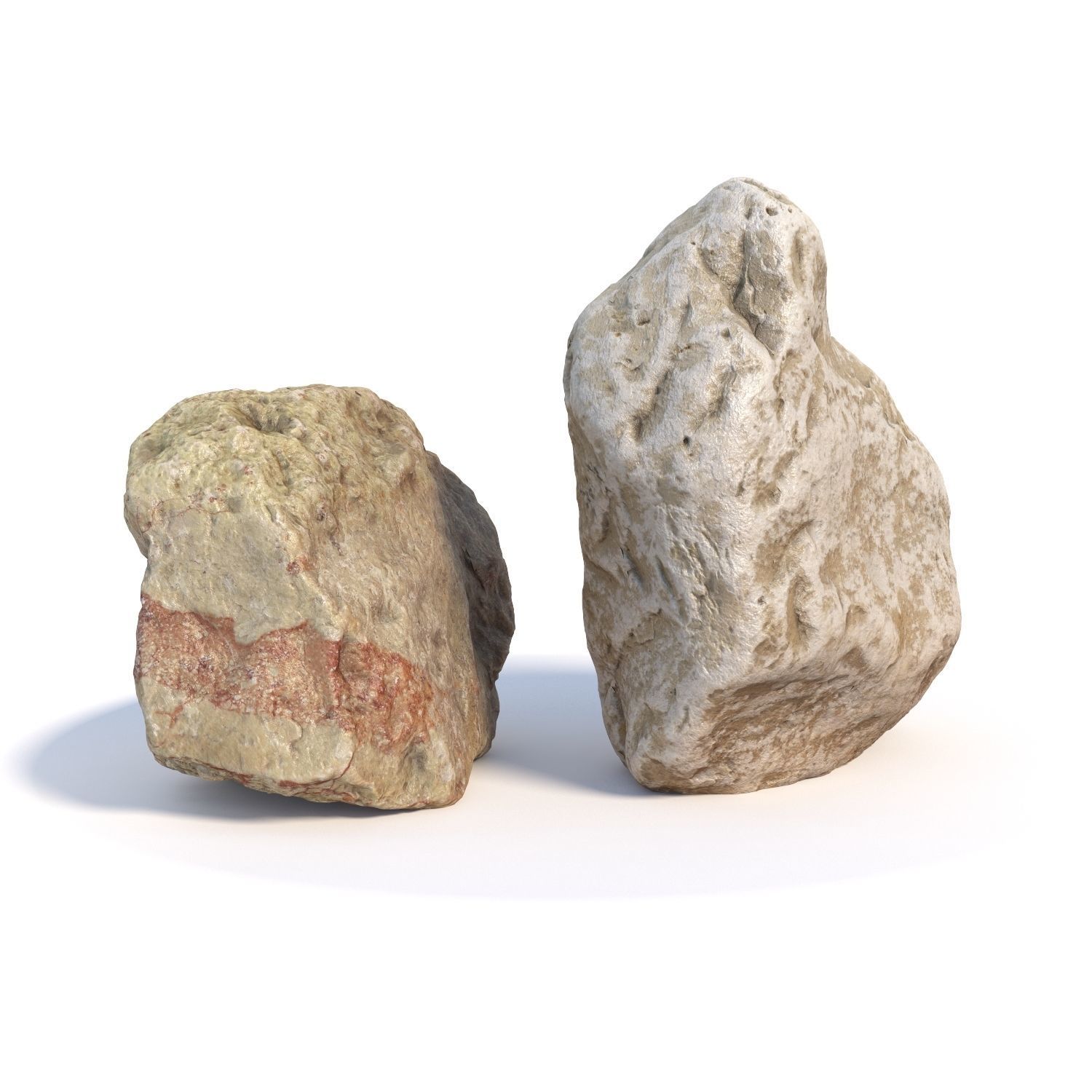 135 stone 3D model_2