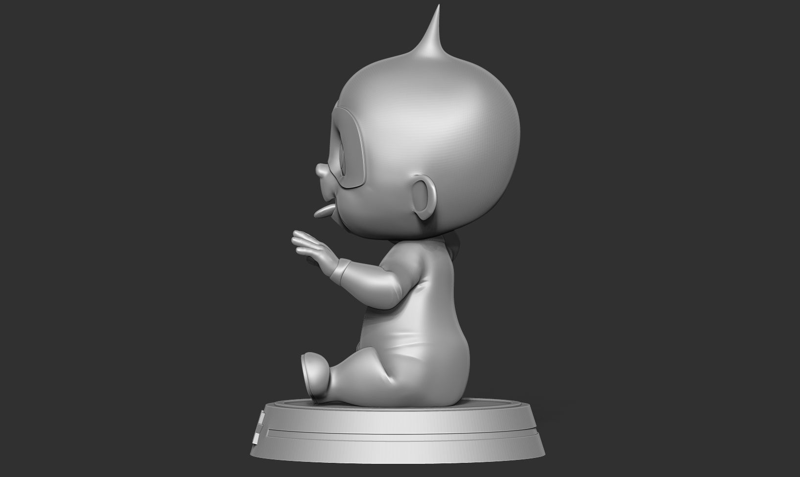 Jack-Jack Parr - Incredibles Fanart 3D print model_16