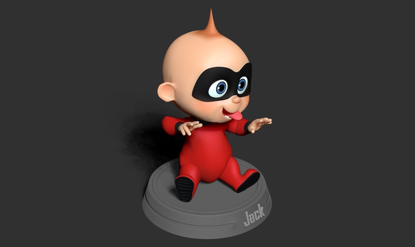 Jack-Jack Parr - Incredibles Fanart 3D print model_12