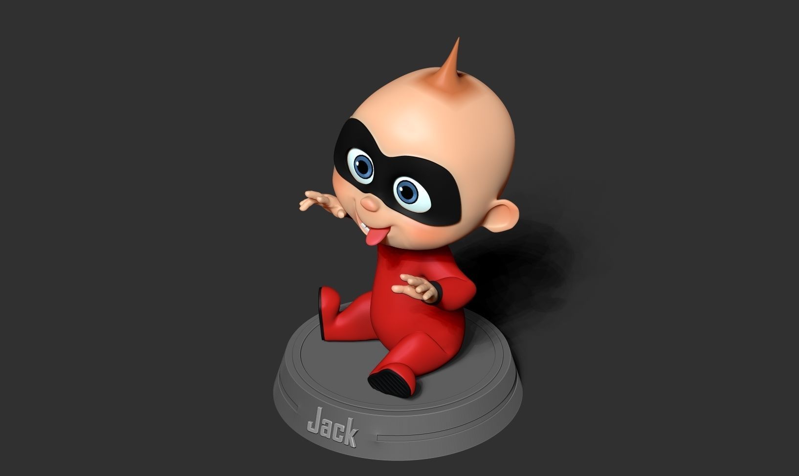 Jack-Jack Parr - Incredibles Fanart 3D print model_14