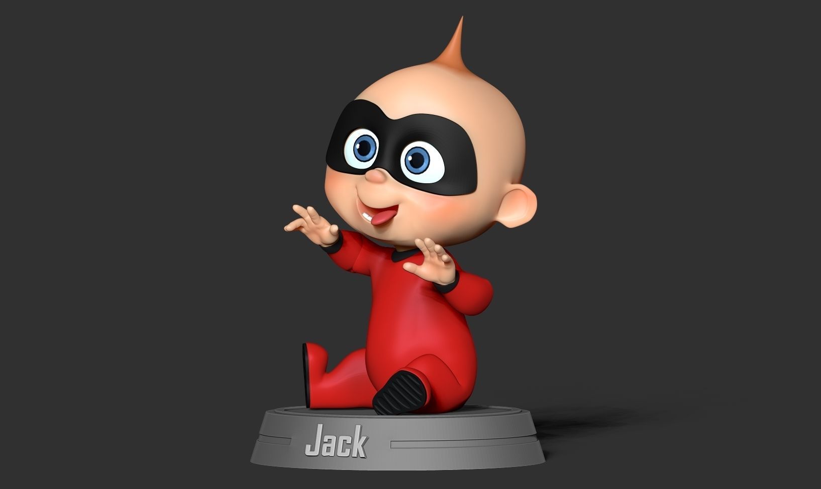 Jack-Jack Parr - Incredibles Fanart 3D print model_8