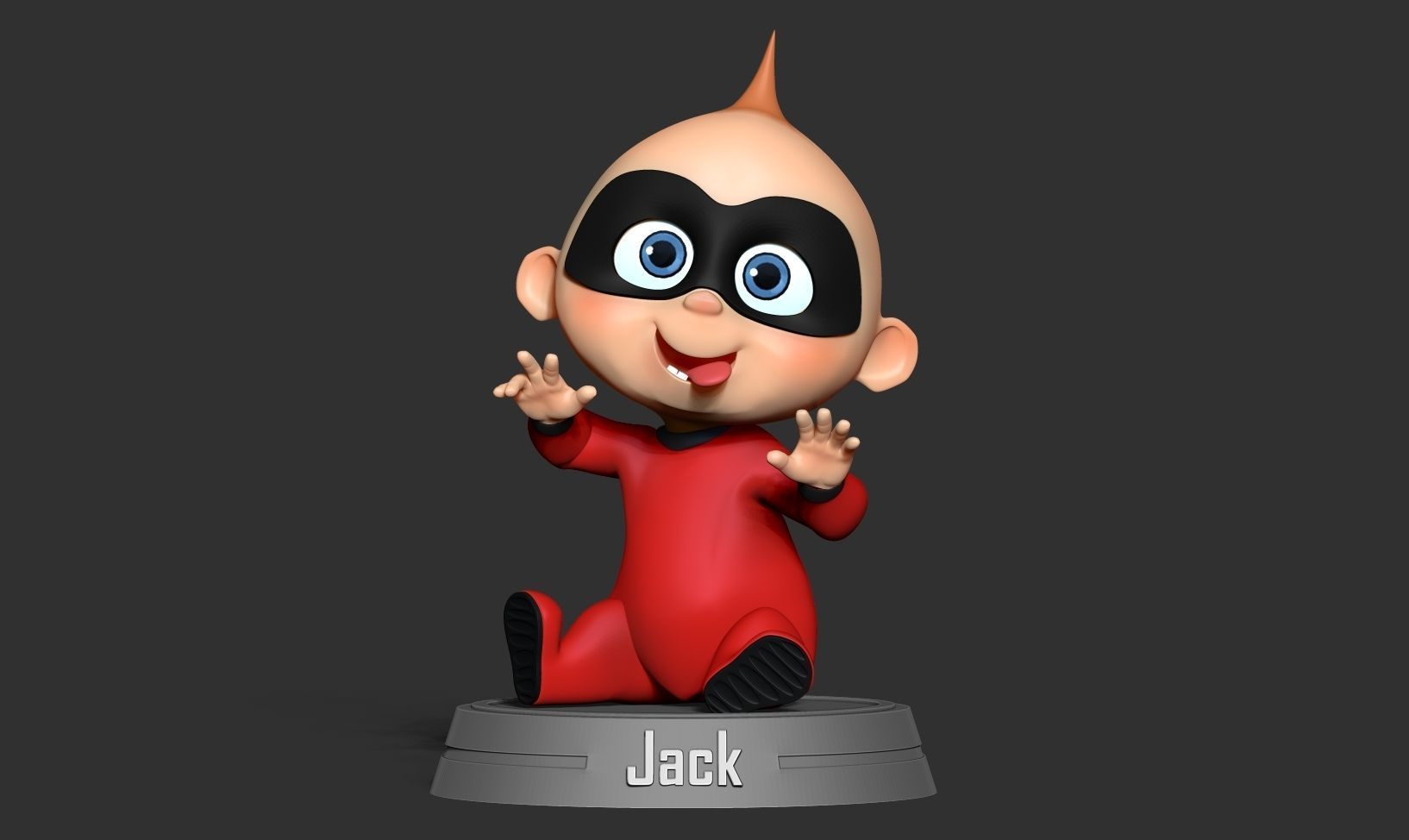 Jack-Jack Parr - Incredibles Fanart 3D print model_6