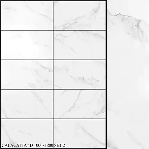 Peronda Calacatta 4D 1000x1800 Set 2