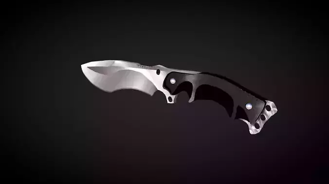 TACTICAL KNIFE 3D MODEL 